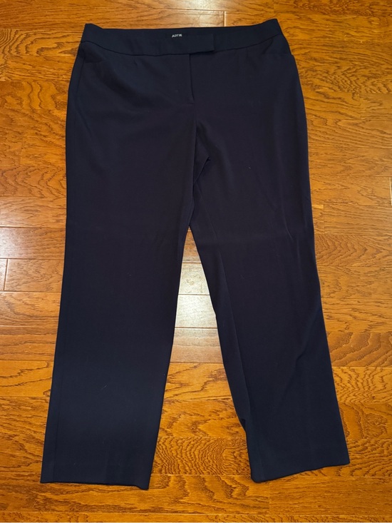 Apt. 9 Pants - Apt. 9 | Women’s Plus Navy Straight Leg Dress Pants 18W